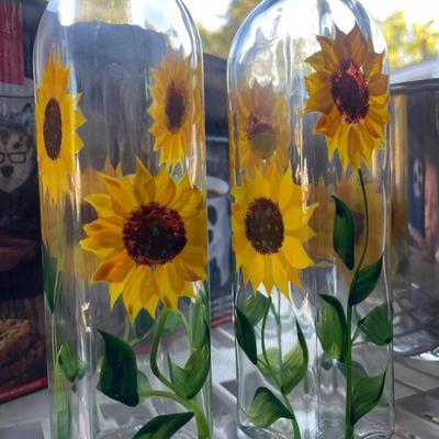 Oil bottles 