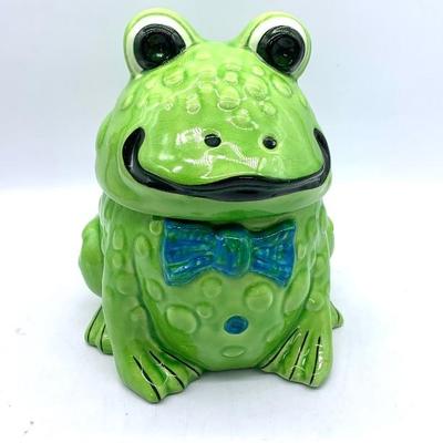 Vtg. 1960’s Doranne of California frog cookie jar