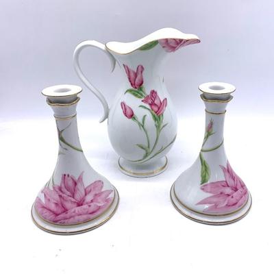 Givenchy rose porcelain - Franklin Mint