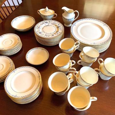 Royal Doulton “ Josephine” dinnerware set, service for 12