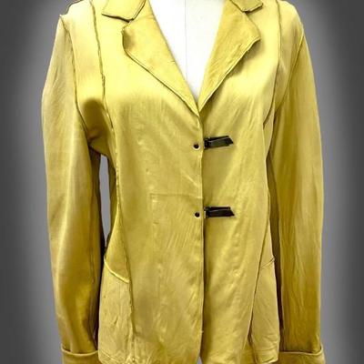 #119 • Fulop Yellow Leather Jacket - Size 14 - Italy
https://www.lux.bid
