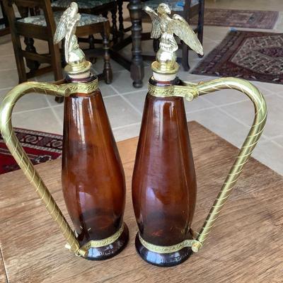One of a kind, RARE, beer bottle steins made for CEO of Anheuser Busch