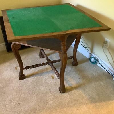 Unique antique table that folds