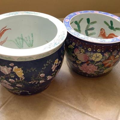 Koi pots, no plants