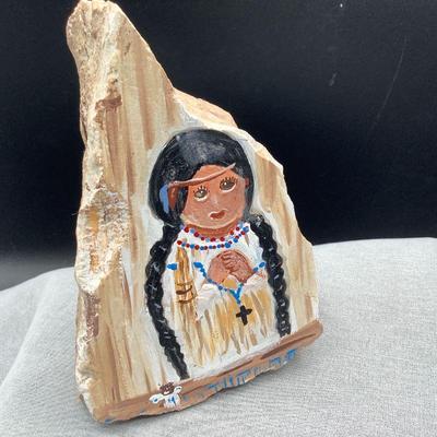 Hand painted rock
