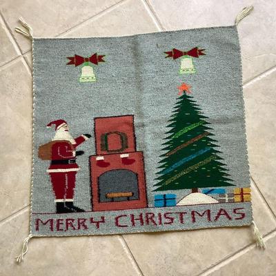 Navajo Christmas rug