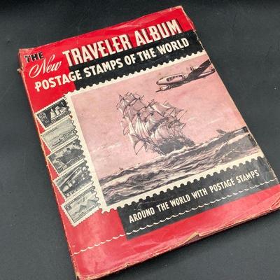 One of 2 Stamp albums in sale