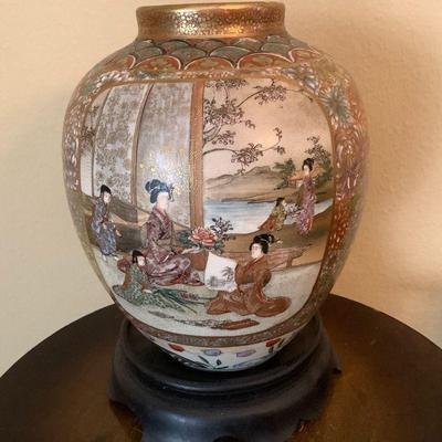 Satsuma vase