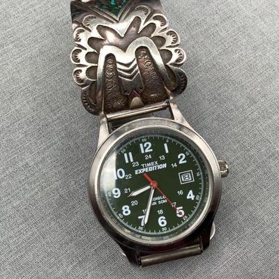 Watch with replaced band