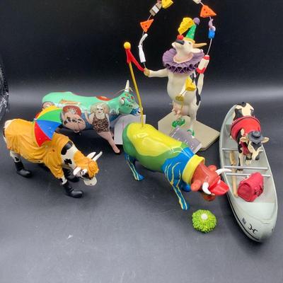 Cows on parade