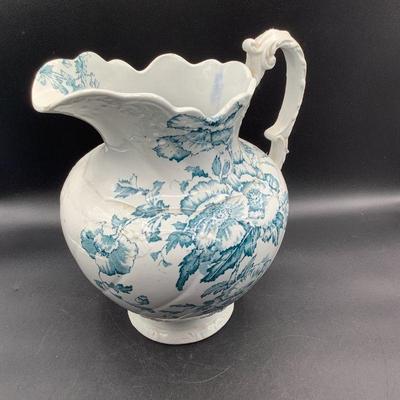 Large basin pitcher