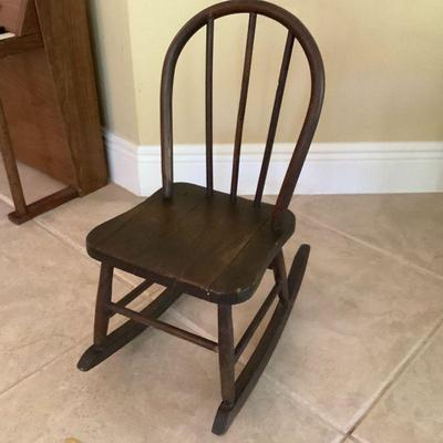 Child's rocker