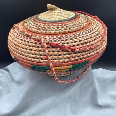 Massive amount of Native American baskets