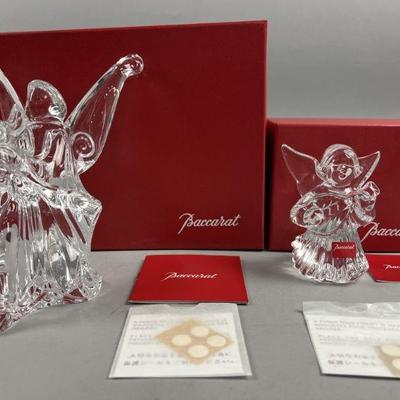 Lot 36 | Baccarat Crystal Angels One Signed
