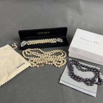 Lot 10 | Christian Dior Black Pearls & More
