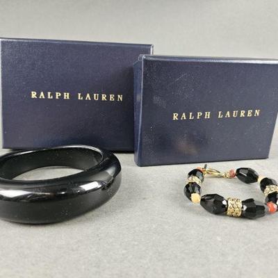 Lot 28 | Ralph Lauren Bangle and Bracelet
