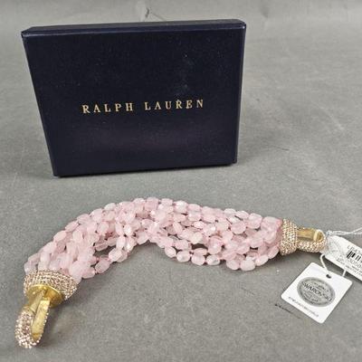 Lot 39 | New Ralph Lauren Swarovski Crystal Bracelet
