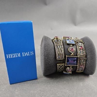 Lot 16 | Heidi Daus "Triple Play" Bracelets
