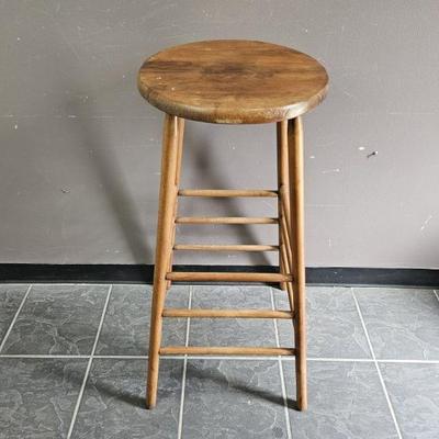 Lot 408 | Vintage Wooden Stool/Planter Stand
