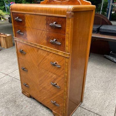40's bedroom set chest of drawers