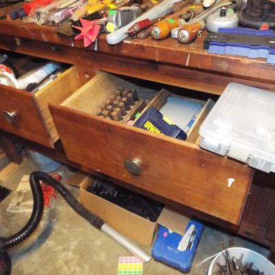 WORKBENCH IF YOU CAN REMOVE WITHOUT TEARING UP THE HOUSE!