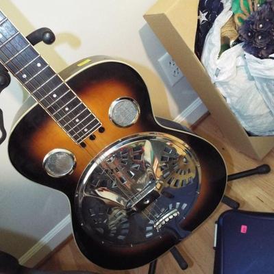 •	REGAL STUDIO RESOPHONIC GUITAR