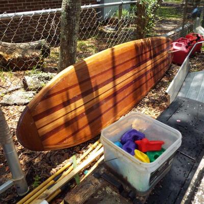 •	DA HOOK PLYWOOD (OLD SCHOOL) SURFBOARD