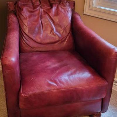 Leather Arm Chair 