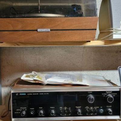 United Audio and Pioneer Receiver 
