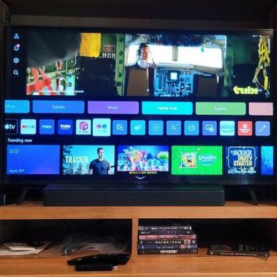 Another Nice TV - Apple TV - And Bose Sound Bar