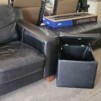 Leather Arm Chair and More