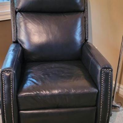 Leather Power Recliner 