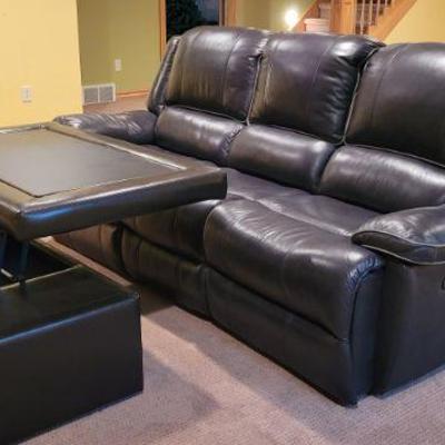 POWER Recline Sofa and Lift Top Coffee Table 