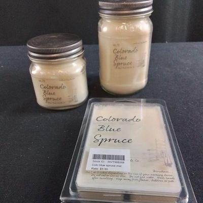 COLORADO BLUE SPRUCE CANDLE
