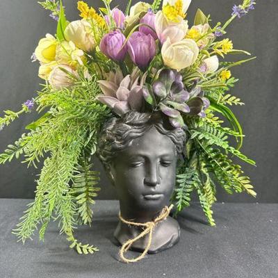 WEDDING DAY FLORAL HEAD