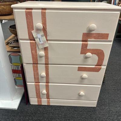 PINK 4 DRESSER DRAWER