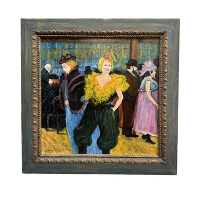 DOROTHY HUDGINS (1928-2021) AFTER TOULOUSE LAUTREC