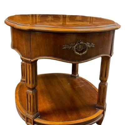 VINTAGE 1971 THOMASVILLE END TABLE