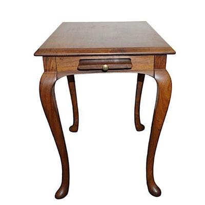 SOLID CHERRY TRADITIONAL ACCENT TEA TABLE