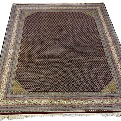 LARGE PANDE CAMERON HAND WOVEN NIZAM RUG 10 FT