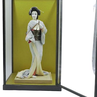 VINTAGE JAPANESE GEISHA MAIKO TRADITIONAL FOLK CRAFT DOLL