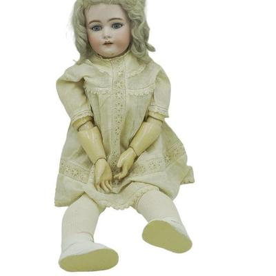 ANTIQUE SIMON & HALBIG 1078 DOLL 30"