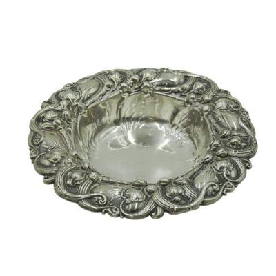 STERLING SILVER LILY OF THE VALLEY BOWL WHITING