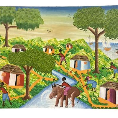 ANTOINE PIERRE HAITIAN FOLK ART