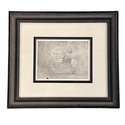RARE PABLO PICASSO LE CIRQUE 1930 HELIOGRAVURE