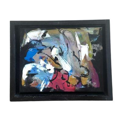GARY MILES ABSTRACT OIL ON CANVAS