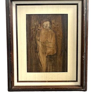 MCM NUDE ON WOOD TED CASTOR