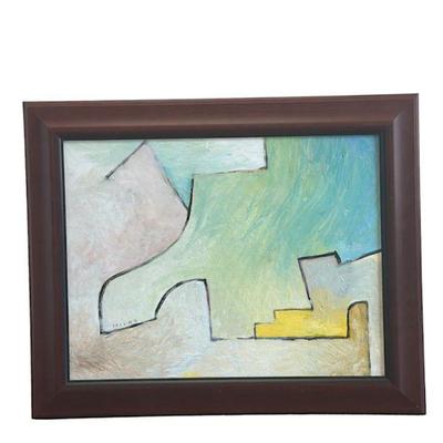 GARY MILES ABSTRACT OIL ON CANVAS