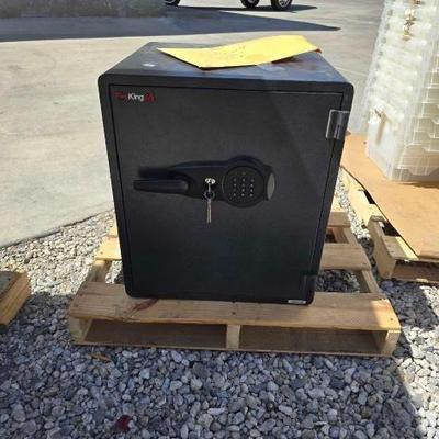 #80428 • Fire King Safe with Keys
