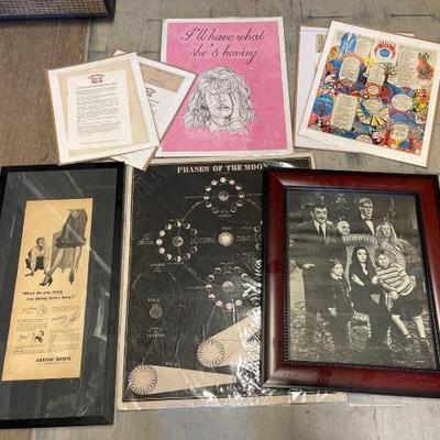 #4092 • Restaurant Menus, Posters & Framed Pictures
